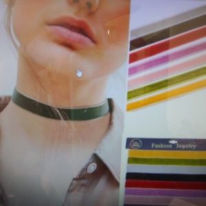 Velvet chokers